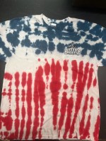 Red White Blue Tye Dyes 1